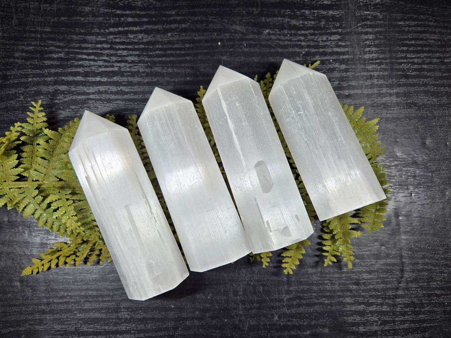 Selenite (Satin spar) Towers