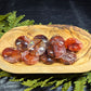Fire Quartz Mini "Mento" Palm Stones