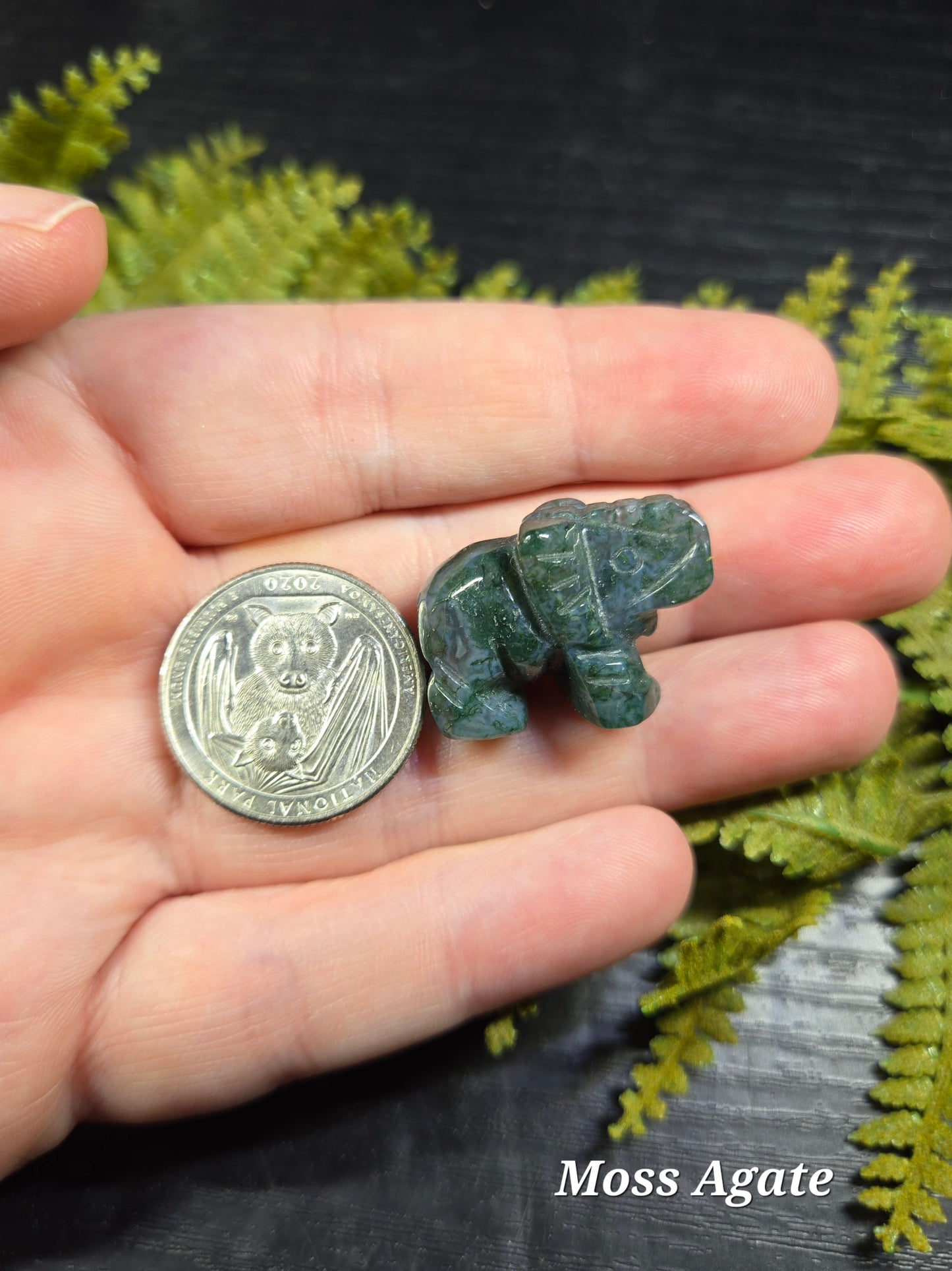 Mini Hand Carved Elephants