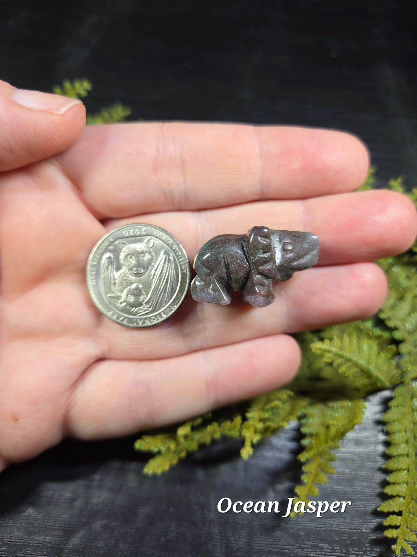 Mini Hand Carved Elephants