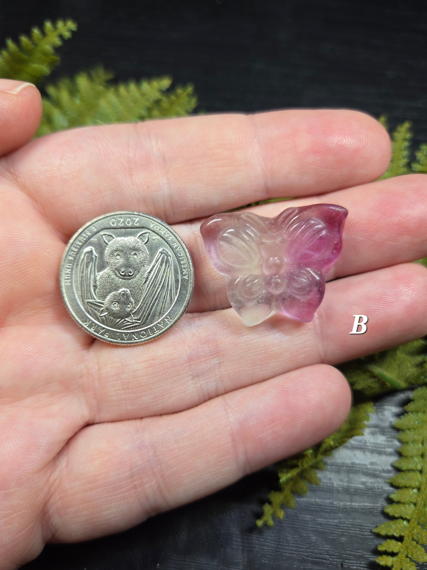 Mini Fluorite Butterflies