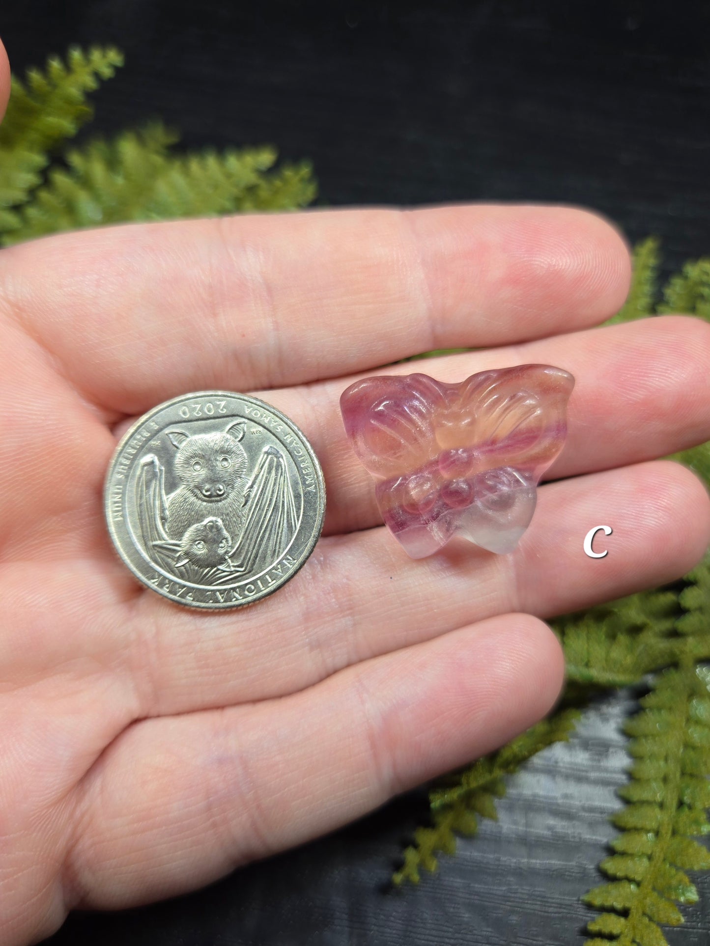 Mini Fluorite Butterflies