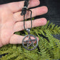 Textured Pentacle / Pentagram Necklace