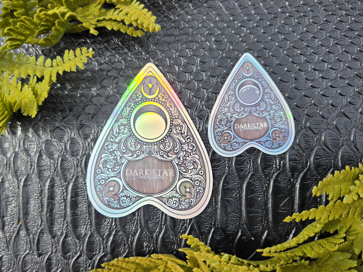 Dark Star Curiosities Planchette Sticker - HOLOGRAPHIC
