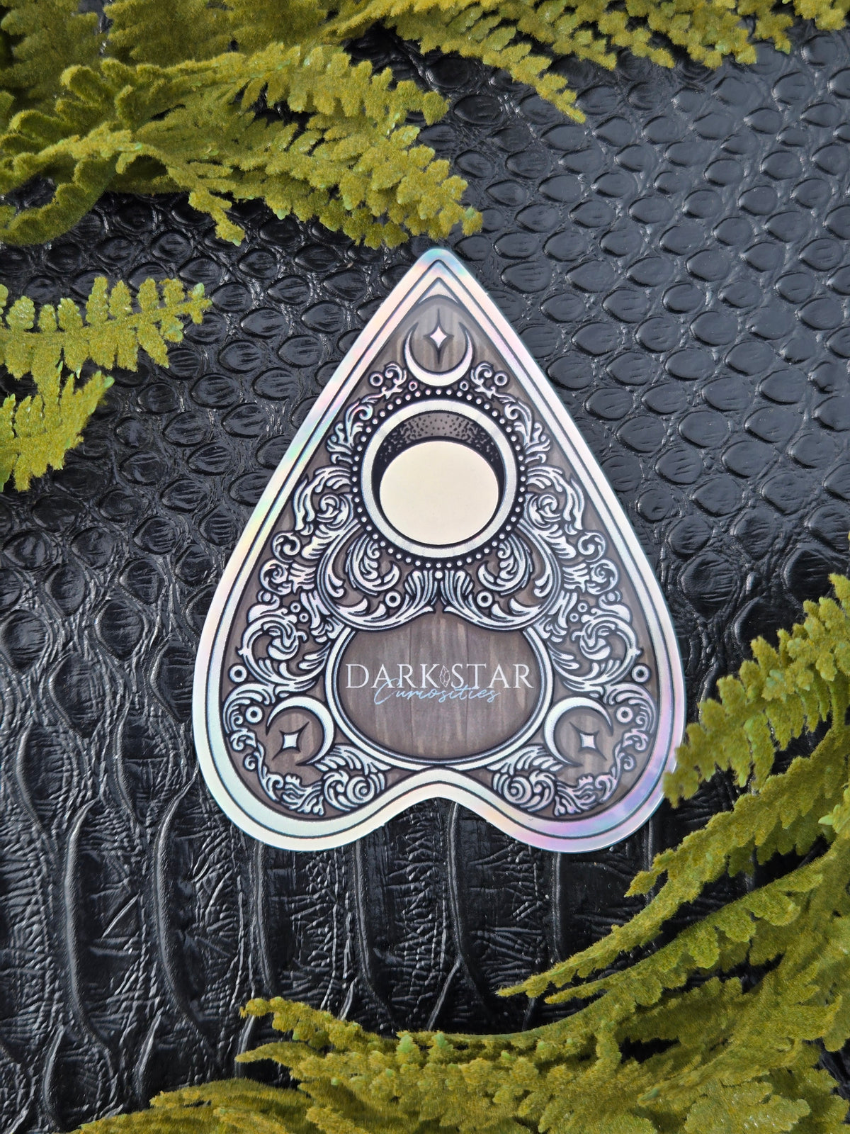 Dark Star Curiosities Planchette Sticker - HOLOGRAPHIC