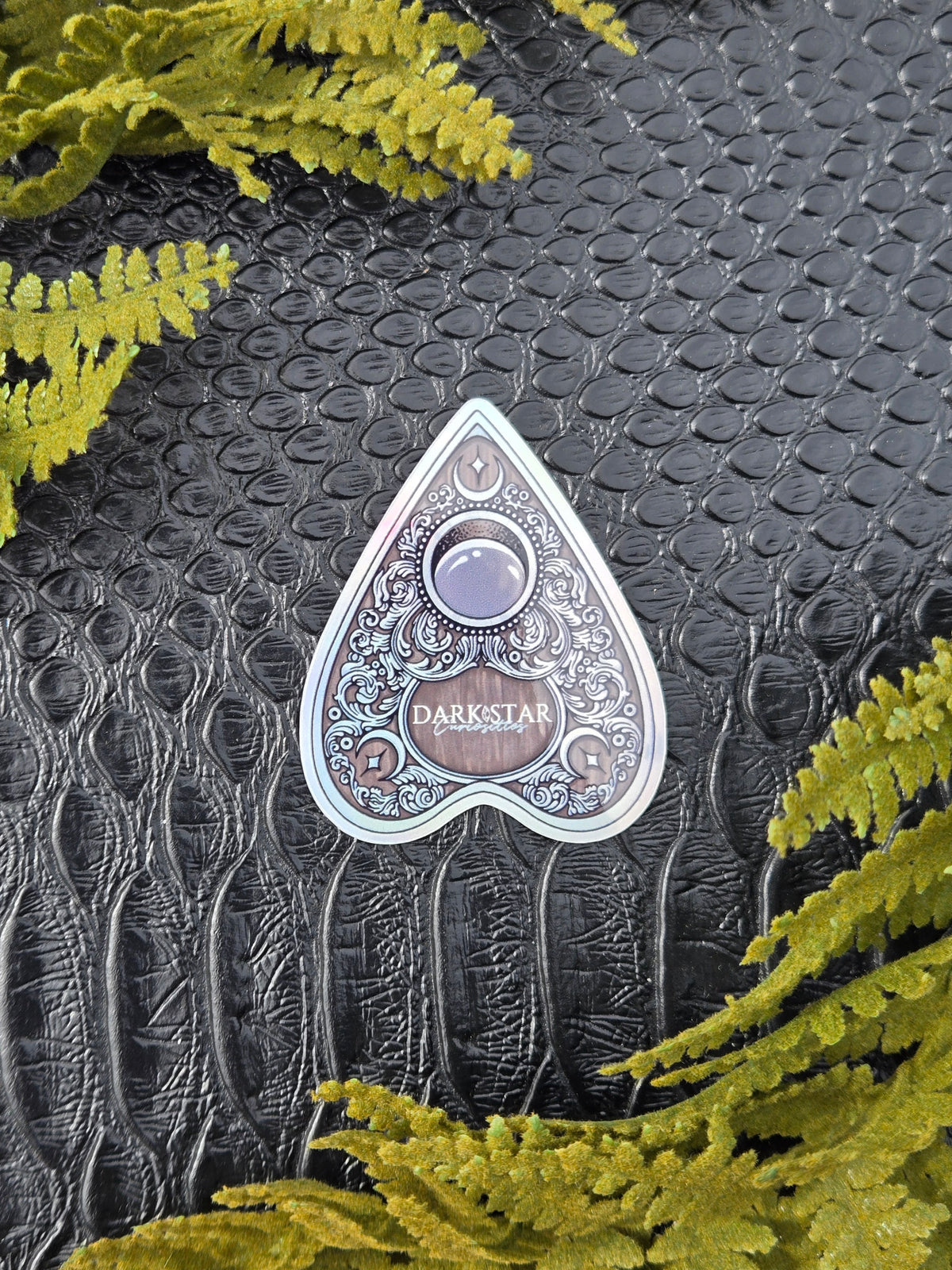 Dark Star Curiosities Planchette Sticker - HOLOGRAPHIC
