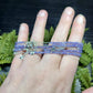 Faceted Tanzanite Adjustable Bracelets