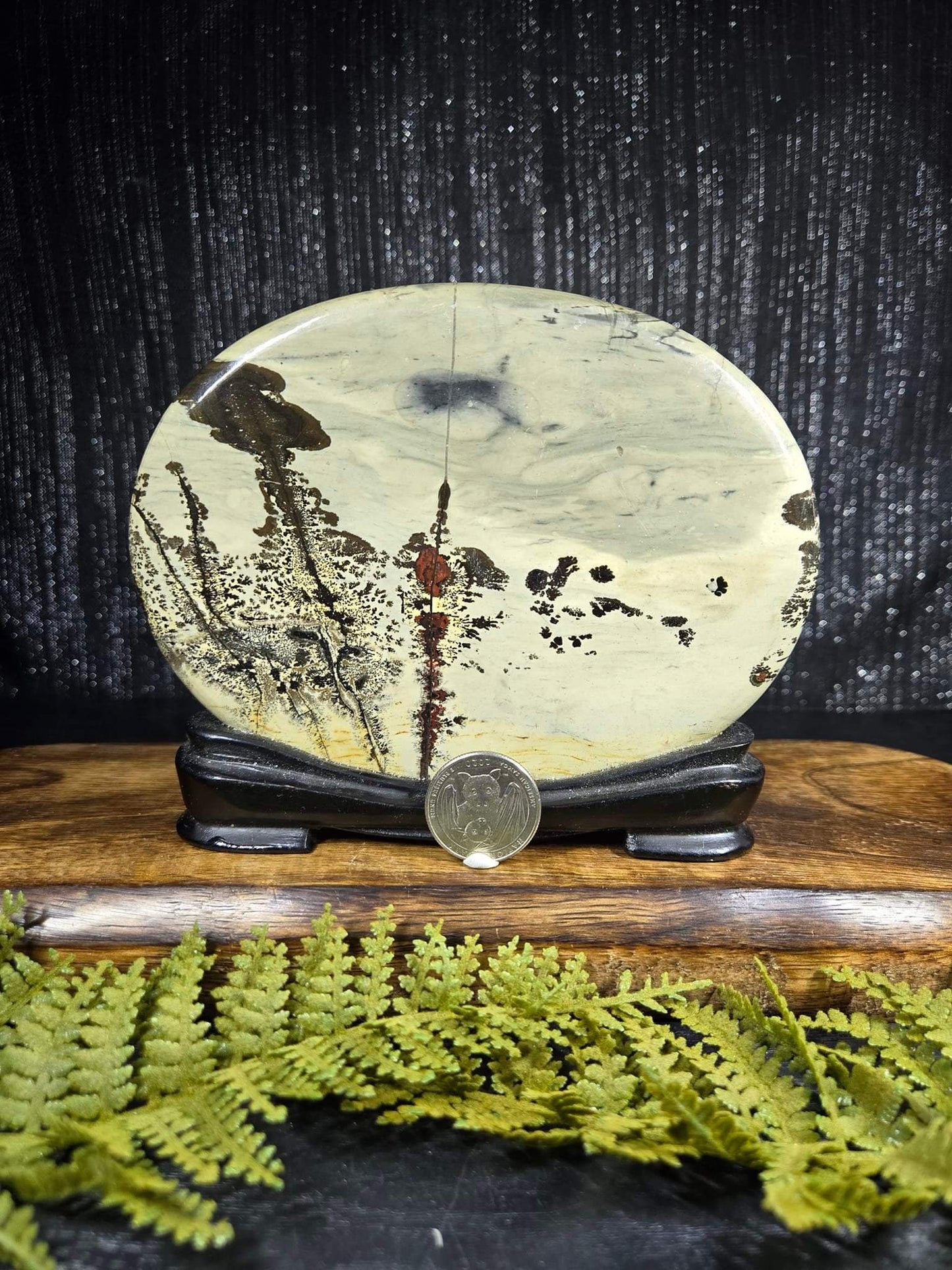 Picture Jasper with Custom Stand