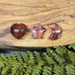 Fire/Hematoid Quartz Mini Hearts, Moons or Stars