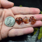 Fire/Hematoid Quartz Mini Hearts, Moons or Stars