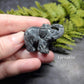 Small Elephants (Que Sera, Larvakite or Picture Jasper)