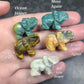 Mini Hand Carved Elephants