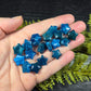 Blue Apatite Tiny Moon or Star