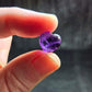 Gem Amethyst Mini Heart, Moon or Star