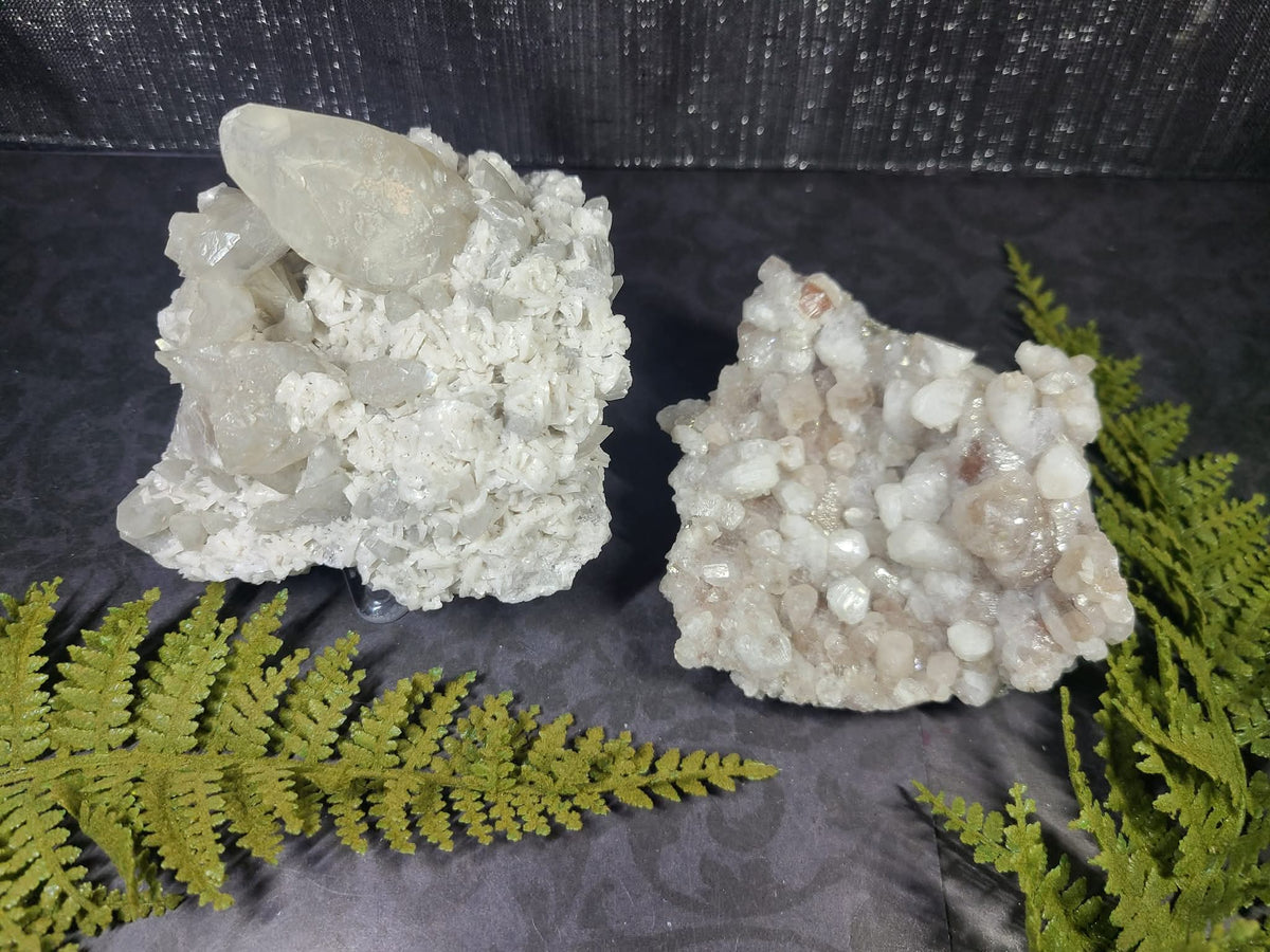 Moscona Calcite on Barite & Dolomite Specimens | SPAIN