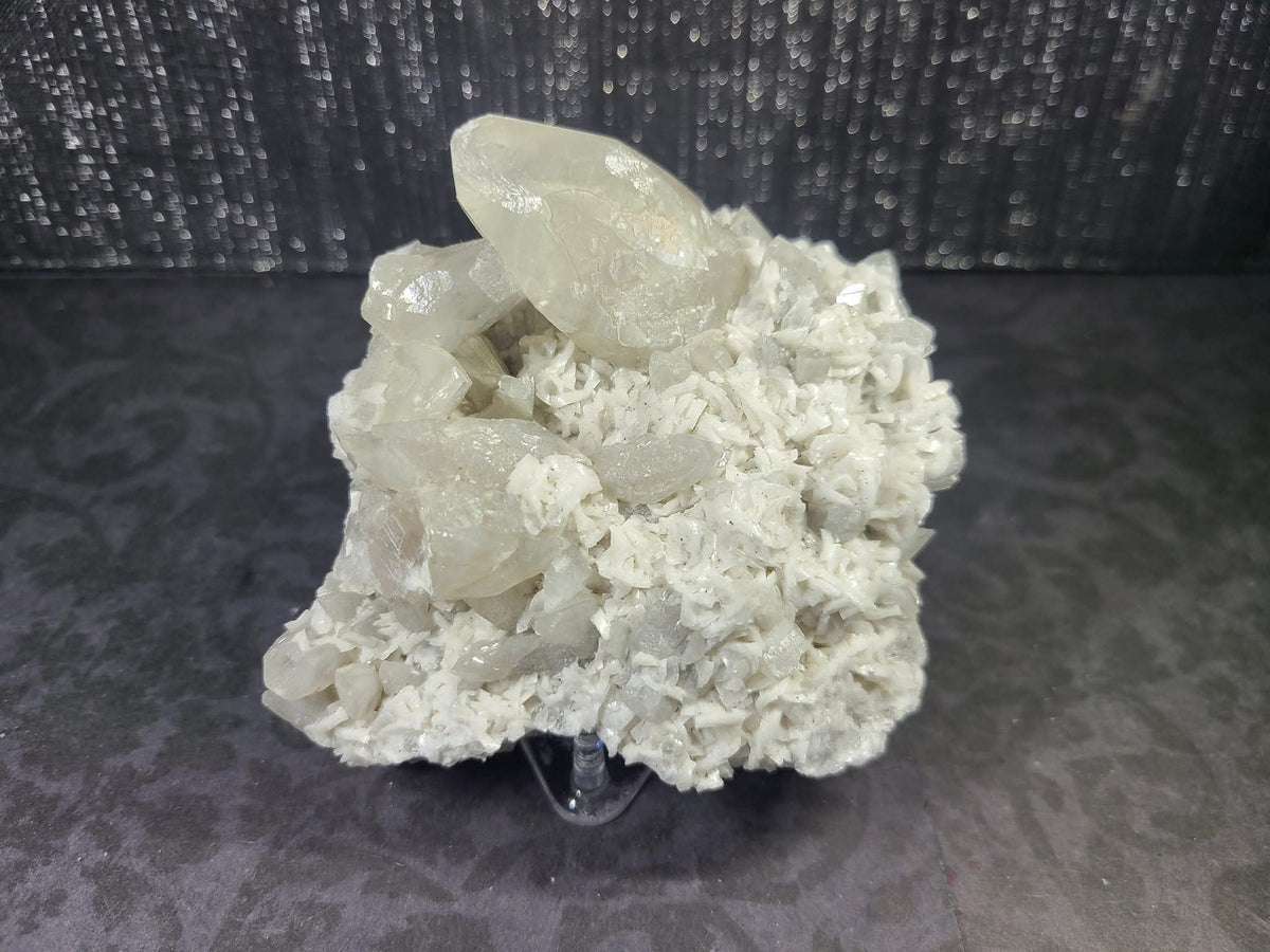 Moscona Calcite on Barite & Dolomite Specimens | SPAIN