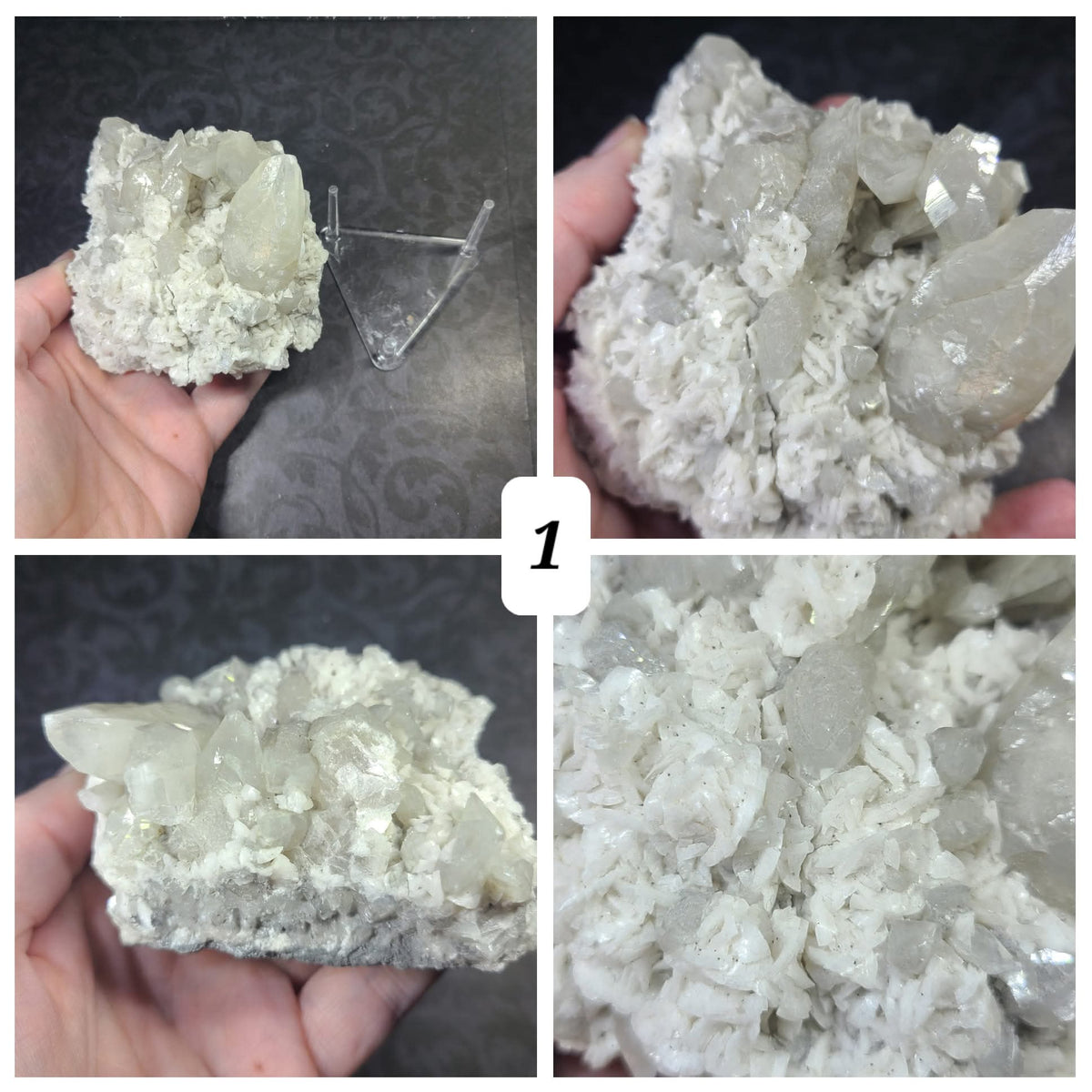 Moscona Calcite on Barite & Dolomite Specimens | SPAIN