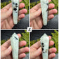 Rainbow Moonstone Vogel Wands