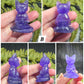 Fluorite Meditating Cats