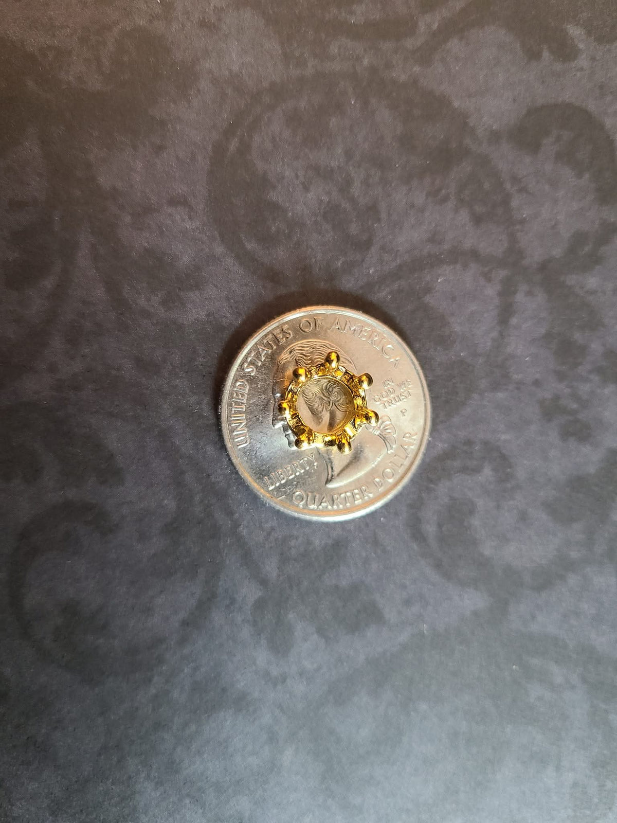 Miniature micro crowns for display and sphere stands in multiple color options. 