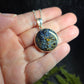 Pietersite Sterling Silver Necklace (round)