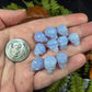 Micro Blue Lace Agate Skulls