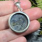Pietersite Sterling Silver Necklace (round)