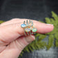 Ethiopian Opal Sterling Silver Rings (sized)