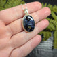 Pietersite Sterling Silver Necklace (oval)