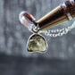 Moldavite Necklaces (with silver chain)