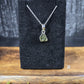 Moldavite Necklaces (with silver chain)