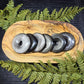 Silver or Gold Sheen Obsidian Donut