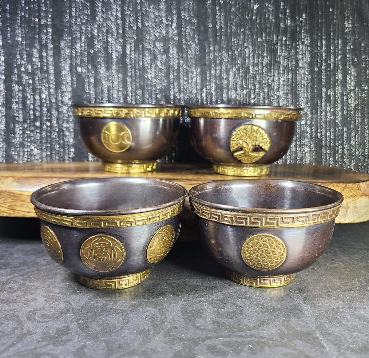 Copper & Brass Ritual Offering Bowls