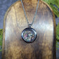 Tourmaline Filled Locket Necklaces