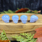 Micro Blue Lace Agate Skulls