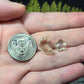 Citrine Crescent Moon or Star (natural)