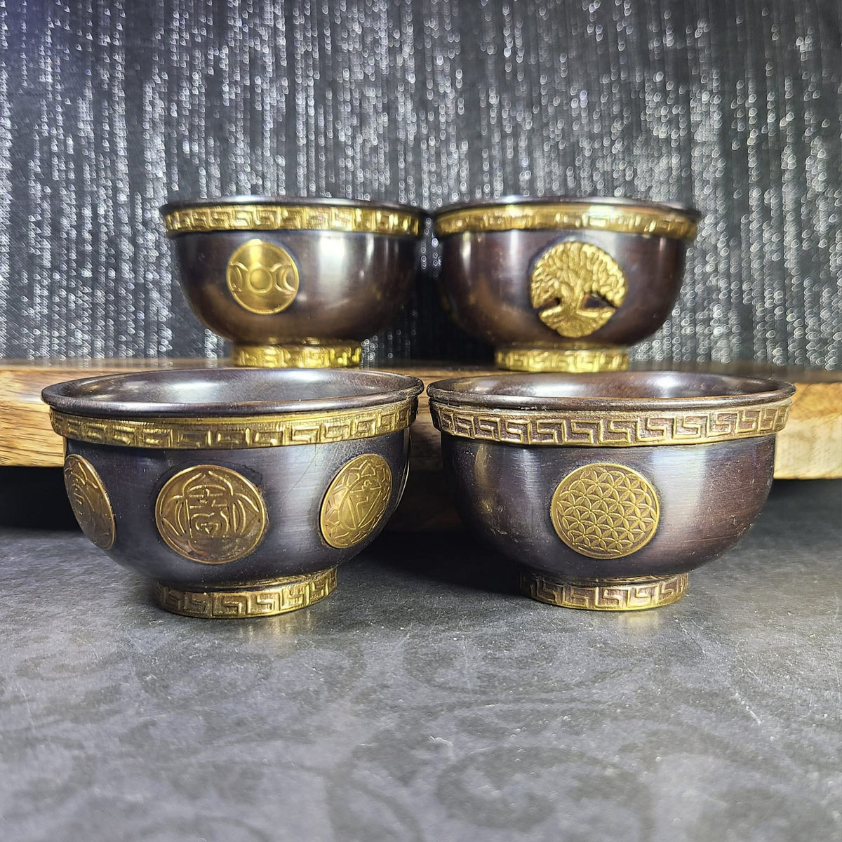 Copper & Brass Ritual Offering Bowls