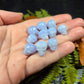 Micro Blue Lace Agate Skulls