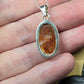 Sunstone Sterling Silver Necklace