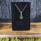 Moldavite Necklaces (with silver chain)