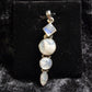 Moonstone Pendant | 4 stone, Sterling Silver