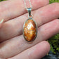 Sunstone Sterling Silver Necklace