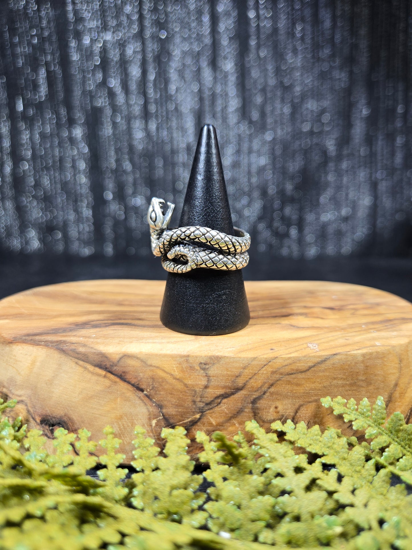 Sterling Silver Snake Ring