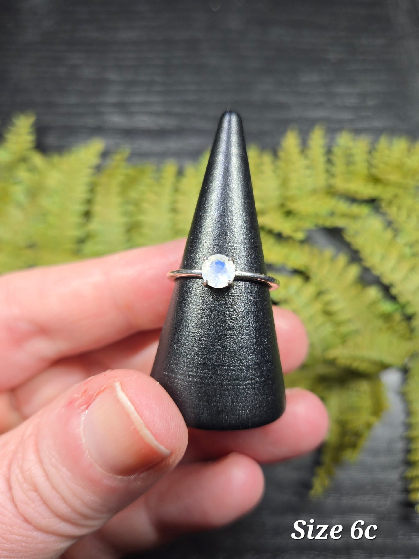 Moonstone Sterling Silver Rings