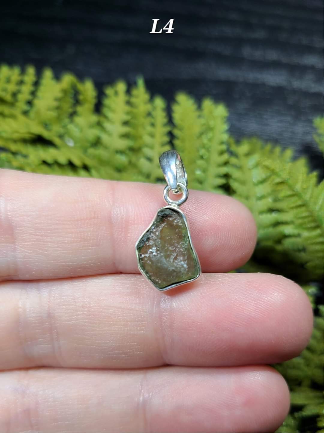 Moldavite Necklaces (with braided cord)