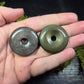 Silver or Gold Sheen Obsidian Donut