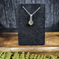 Moldavite Necklaces (with silver chain)