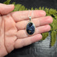 Pietersite Sterling Silver Necklace (oval)