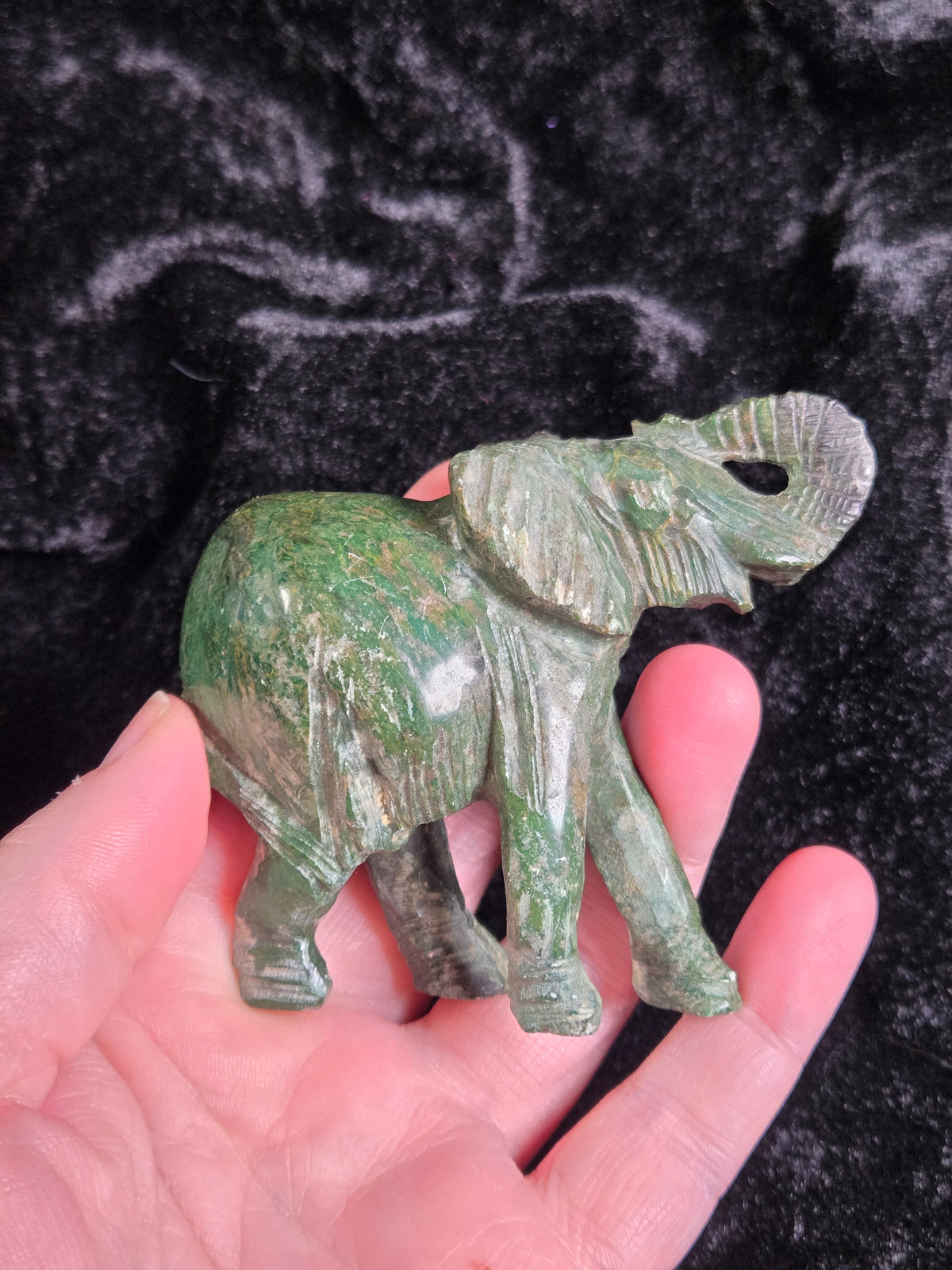 Verdite Elephant | Hand Carved - Zimbabwe