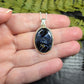 Pietersite Sterling Silver Necklace (oval)